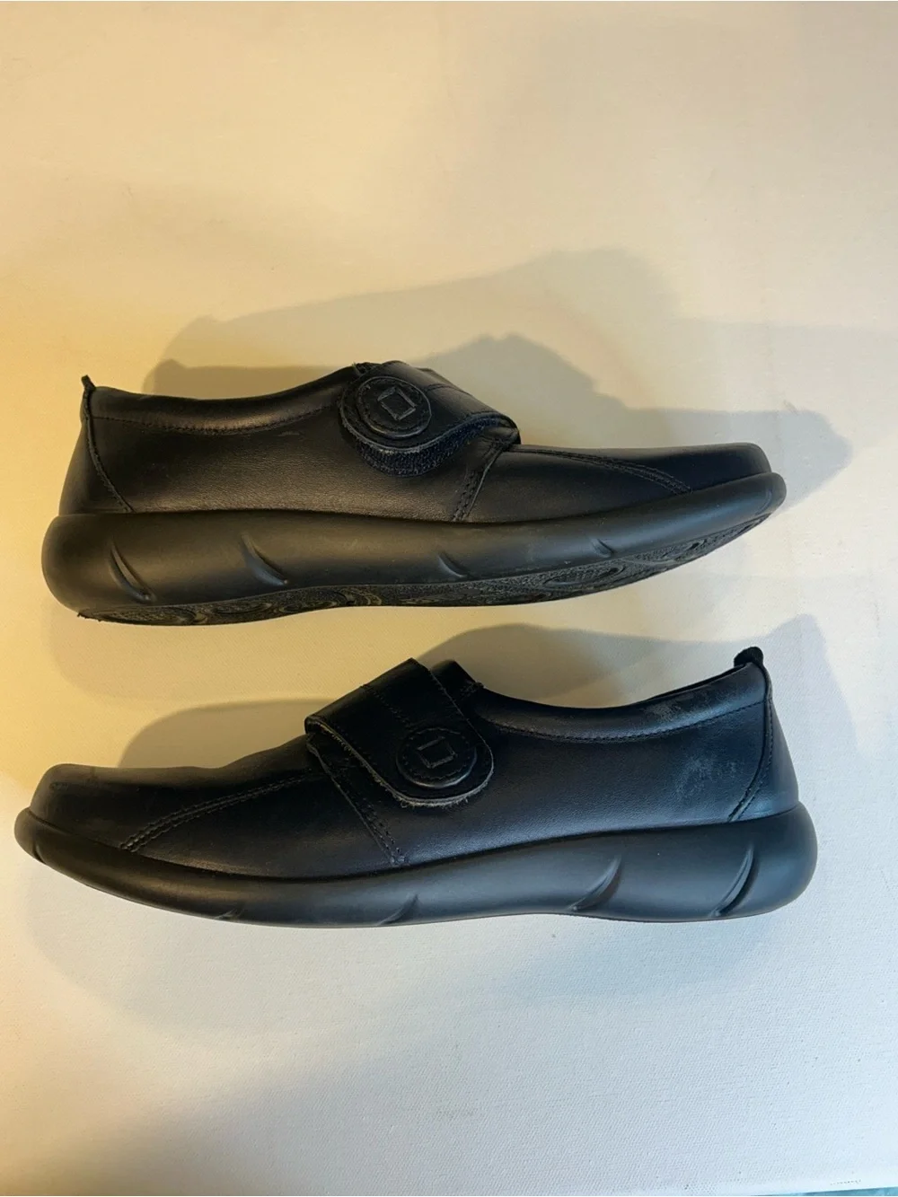 Hotter Sugar Navy Blue Leather Mary Jane Comfort Shoes Women’s US 9.5 EU 41.5‎